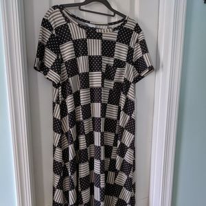LuLaRow Americana Carly dress 2018 NWT